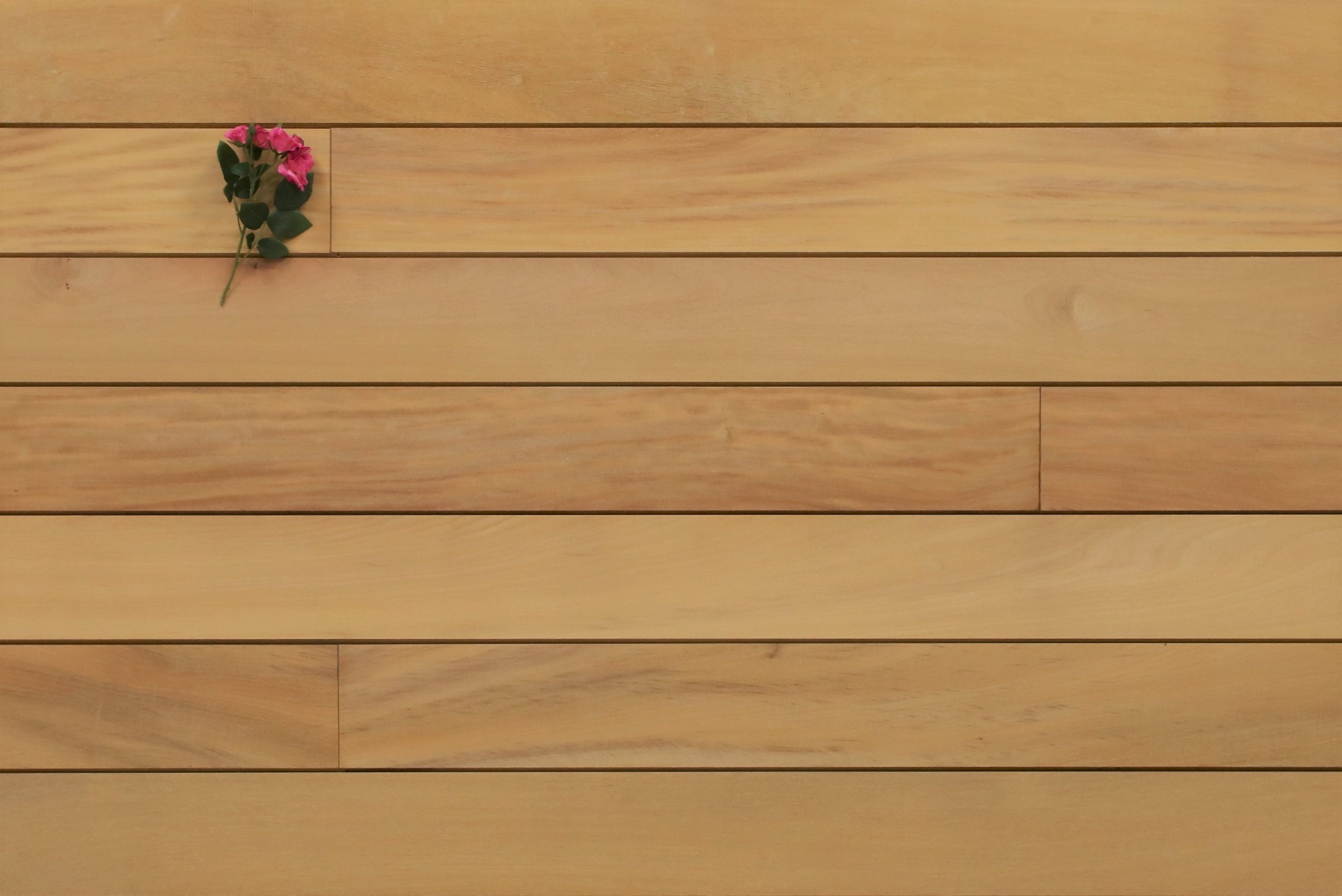 Garapa Holz Dielen für die Terrasse, 12,90 €/lfm, Premium (KD) glatt, mit Wechselfalz und stirnseitig Nut / Feder Verbindung, 21 x 125 bis 2750 mm,  Terrassendielen Bretter